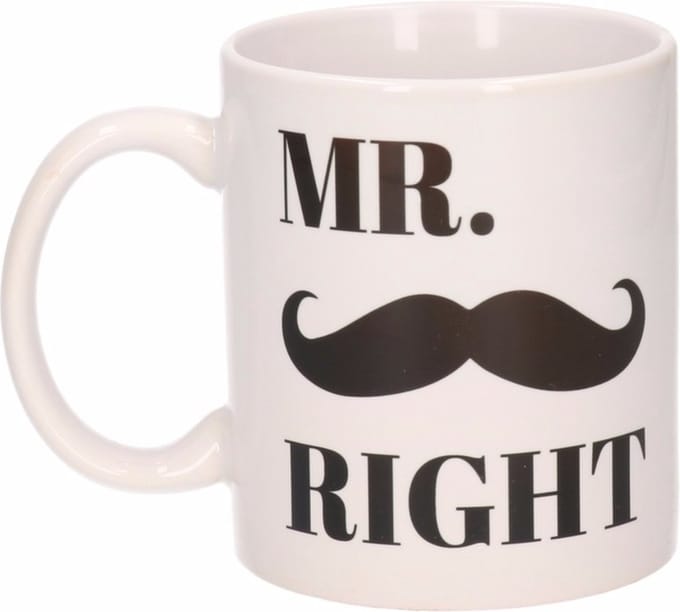 Mr Right mok / beker 300 ml