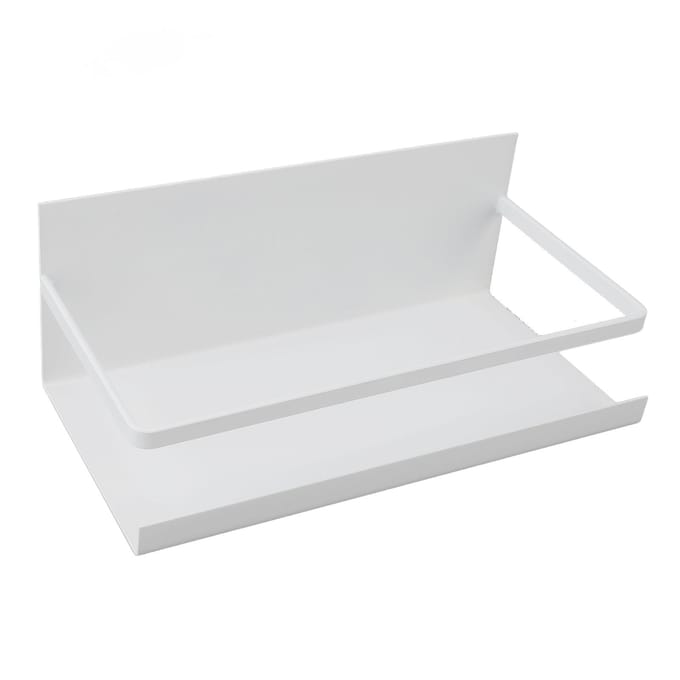 2 STUKS Keuken Koelkast Magneet Plank IJzer Ruimtebesparend Multifunctioneel Magnetisch Kruidenrek Organizer voor wit