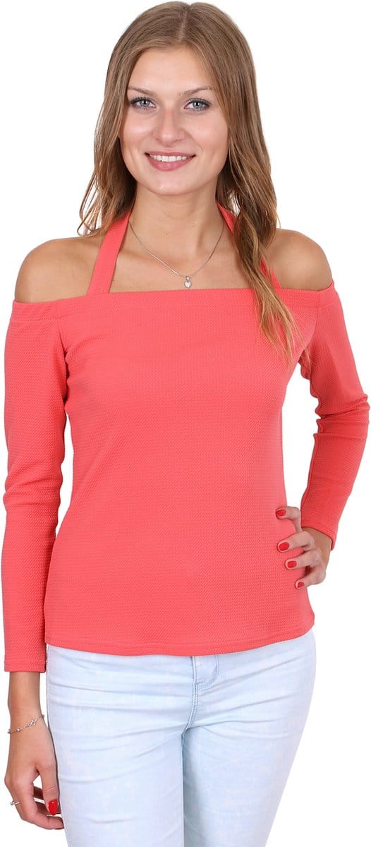 Elegante roze blouse - John Zack / L