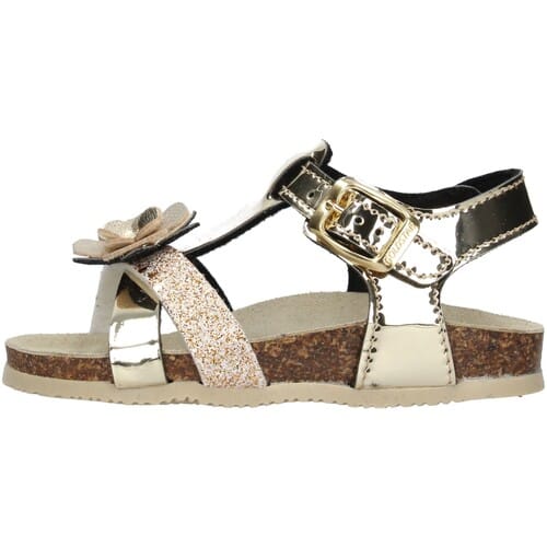 Platte sandalen Gold Star -