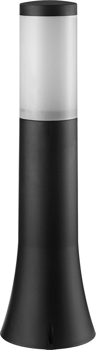 Staande Buitenlamp - Sokkellamp - Orkidera 2 - E27 Fitting - Rond - Zwart