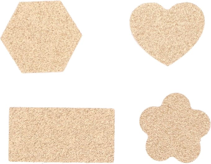 Lakzegel Stempelkoppen - Stempelkoppen Set - Doe-het-zelf Projecten - Mat Interieur - 4 Stuks - Koper