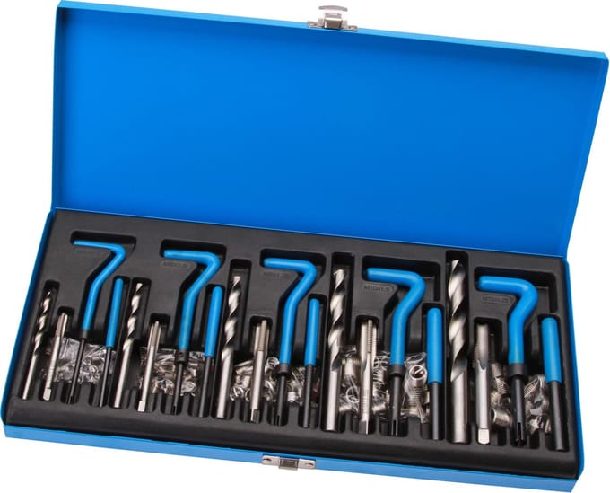 Brilliant Tools BT541150 Schroefdraadreparatieset, 131-delig