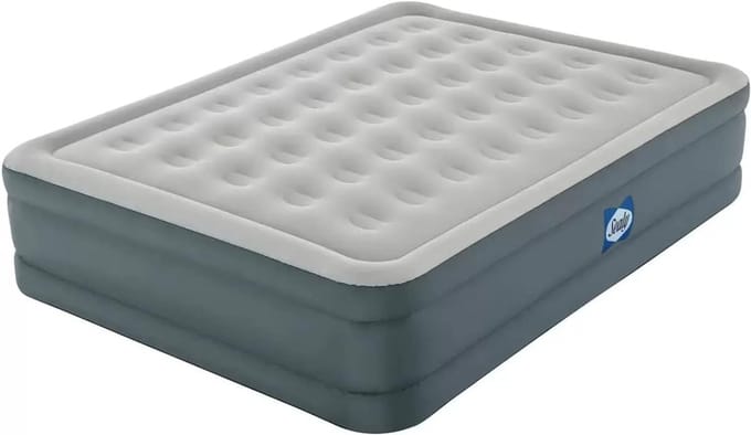 Queen Size Opblaasbare Bed met Draagtas en Ingebouwde Pomp