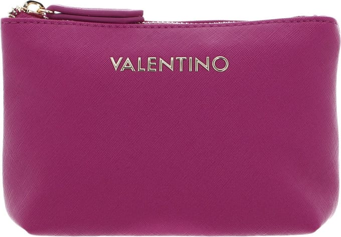 VALENTINO Toilettas Zero Re Soft Cosmetic Case Fuxia Roze