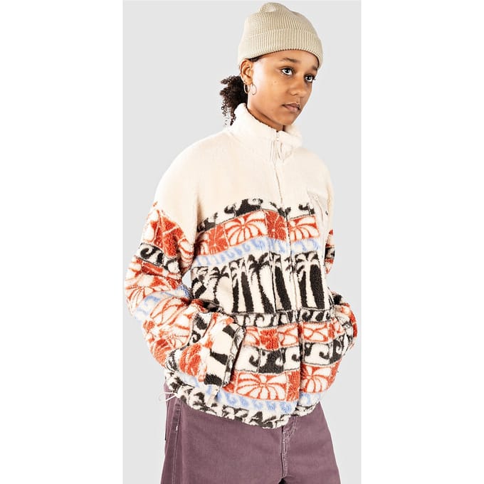 Rip Curl Oceanic Zip Thru Polar Fleece Jas