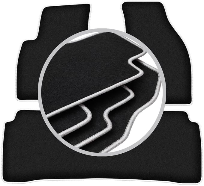 CARLUX-SILVER automatten voor: Hyundai SantaFe I SUV (2000-2006)