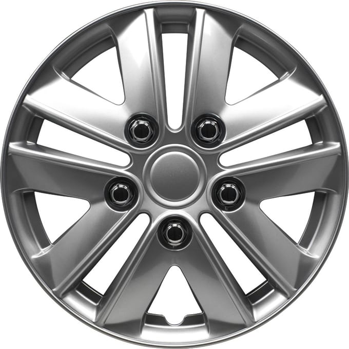 Autostyle Wieldoppen Kentucky 14 Inch Abs Gunmetal Set Van 4