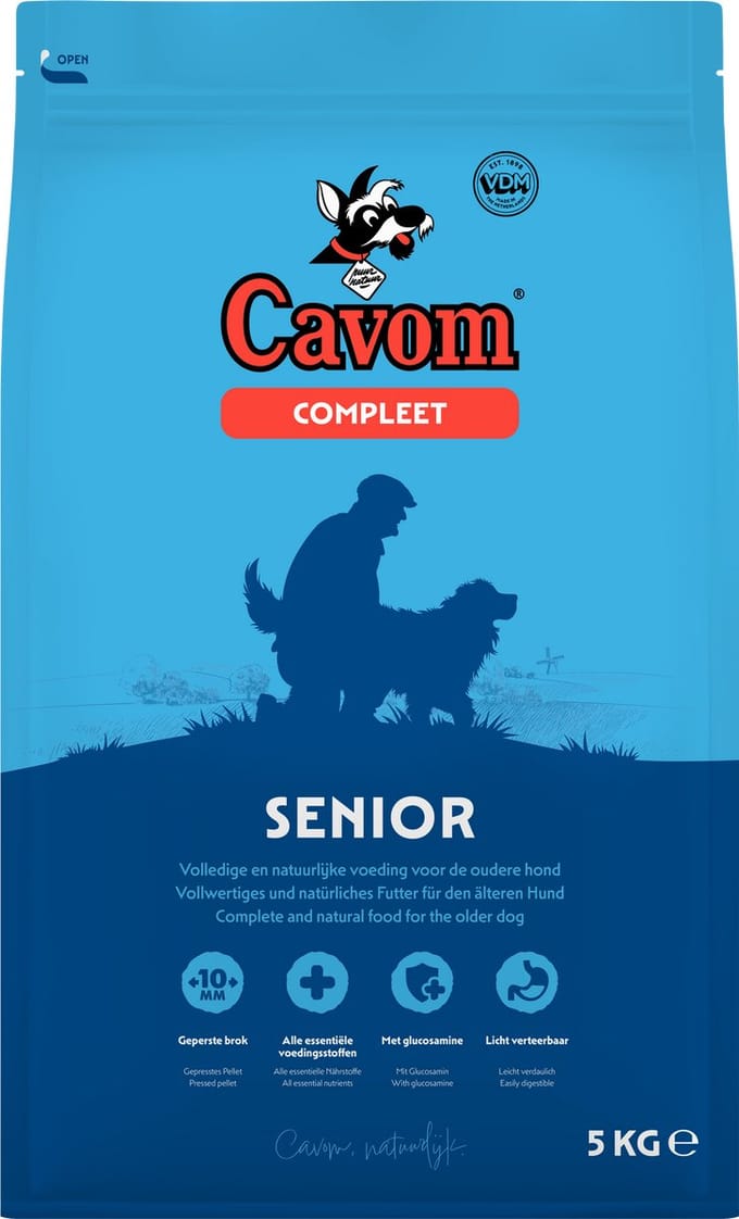 Cavom compleet Senior - geperste brokken - 5kg