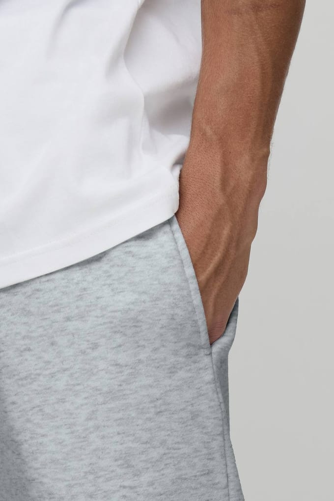 Tall Essential Straight Leg Jogger | Grey Marl | Size Small