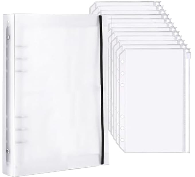 A5 Budget Planner Ringband met Budget Bladen en Organizer