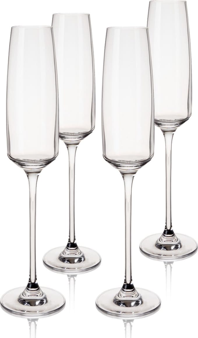 Viski Reserve Julien champagneglas - Kristal - 175ml - 4 stuks