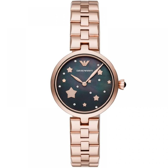 Emporio Armani AR11197 Quartz Black Dial dameshorloge