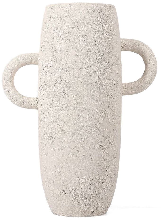 Salt & Pepper Vaas met oren 11xH30cm wit Bullet