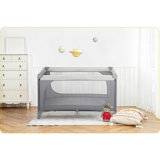 Reiswieg 125 x 65 x 78 cm RK-240 lichtgrijs