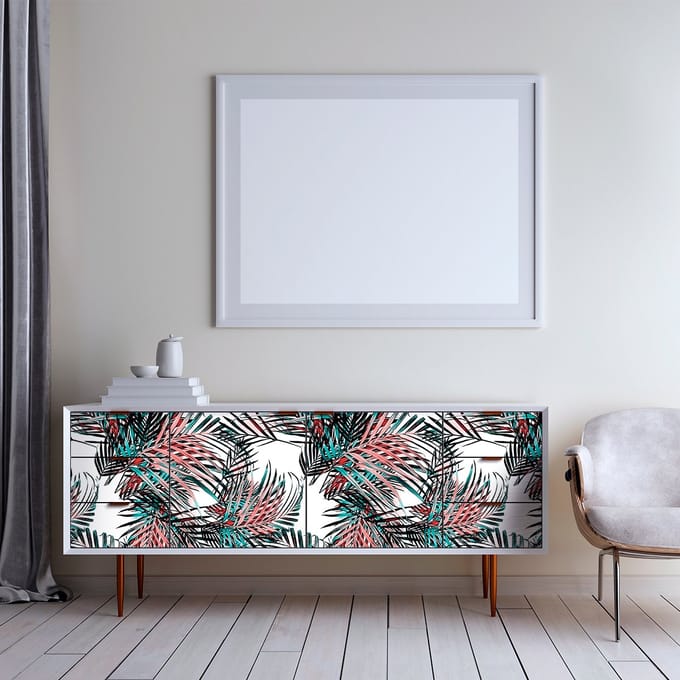 Tropische meubelsticker Jaruwan 40 x 60 cm