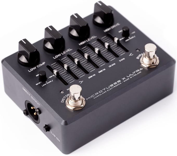 Darkglass Microtubes X Ultra bas preamp en multiband overdrive distortion