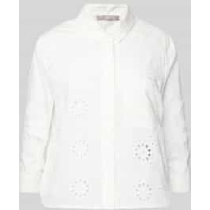 Overhemdblouse met knoopsluiting