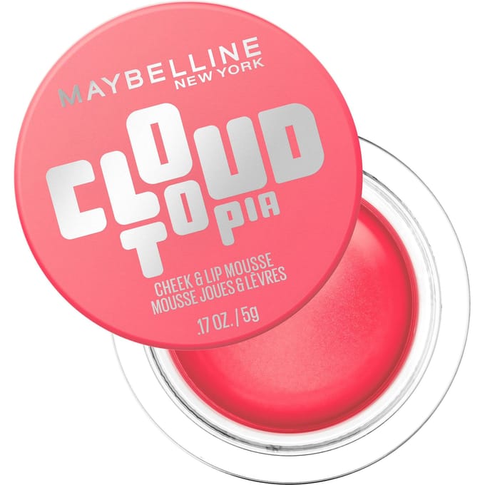 Maybelline New York - Cloudtopia Blush Cream - Moonlight Rose - 5 Stralende tinten - 5gr