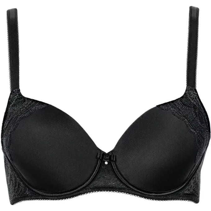 Zwarte softcup bh Lisca Evelyn B - E - Zwart - Maat - 80D