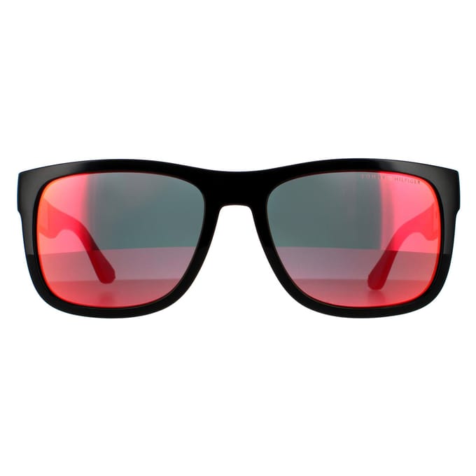 Tommy Hilfiger Zonnebril TH 1556/S 807 UZ Black Red Mirror