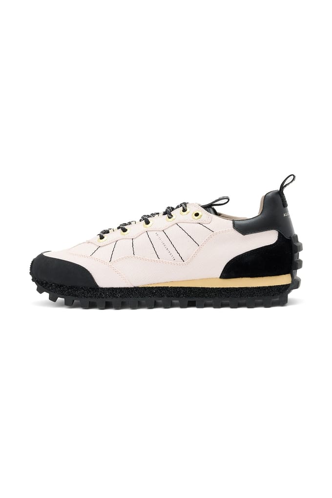 AllSaints Nevis Sneaker Blush White/black Taglia: 46 | Sneakers Outlet | Uomo | Bianco