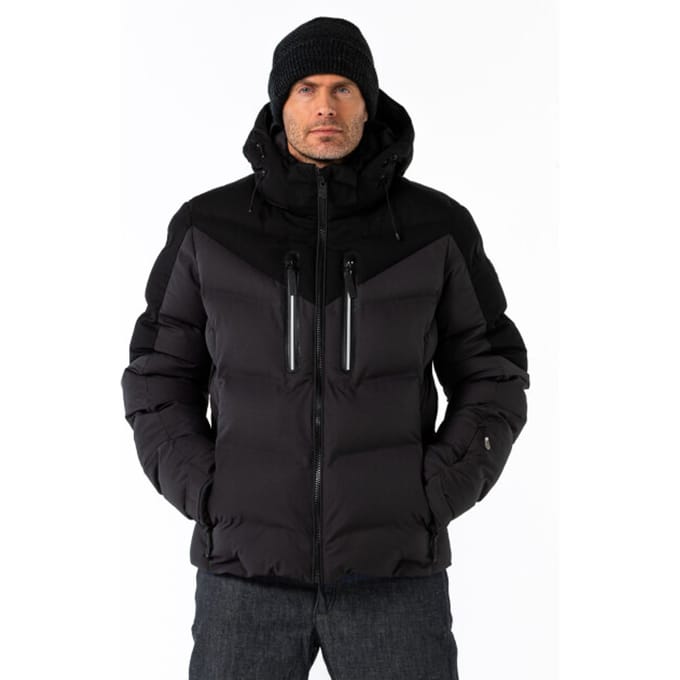 FALCON - alessandro jacket - Ski jack heren - Donkergrijs