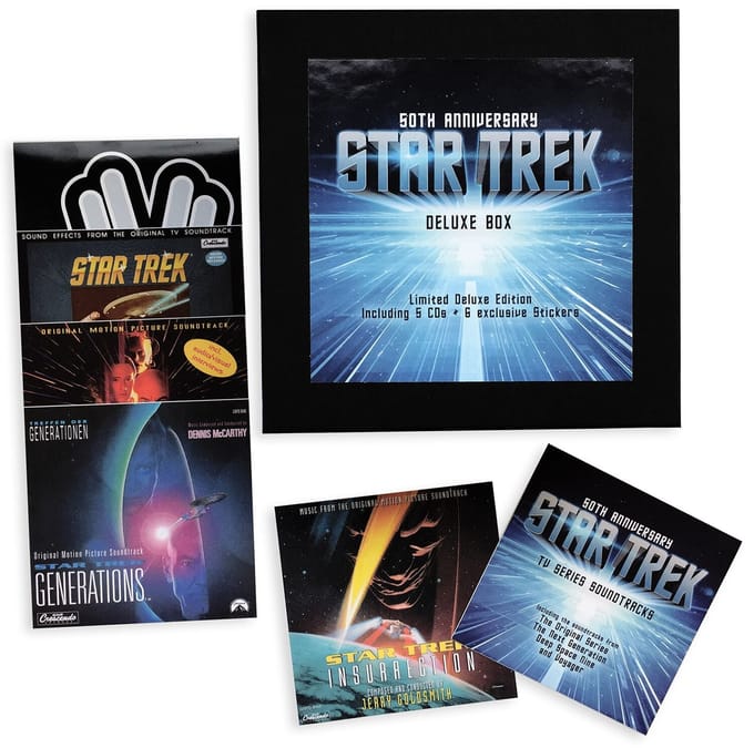 Star Trek CD - 50th Anniversary - Deluxe Box - voor Geen - standaard