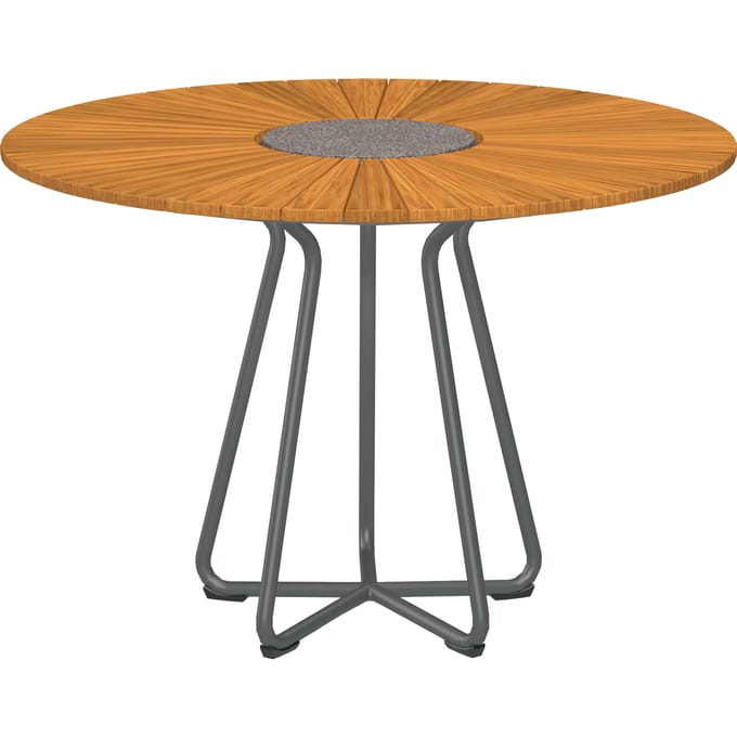 HOUE CIRCLE tafel aluminium - Ø 110 cm
