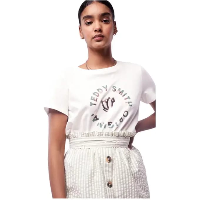 Dames-T-shirt Teddy Smith Jiny