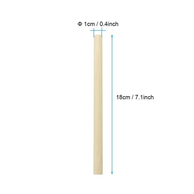 5 stuks Sparrenhout 18cm Stemstok voor 34 44 Cello Snaarinstrumenten Accessoire beige