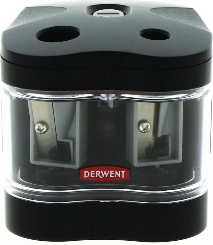 Derwent Twin Hole Puntenslijper - Op batterij