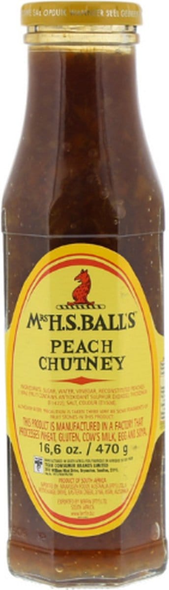 Mrs Ball's Peach Chutney - 470g