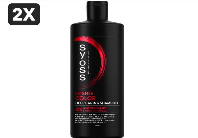 2 x Syoss Color Shampoo - 440 ml