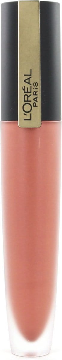 L'Oréal Rouge Signature Matte Metallic Lipstick - 201 Stupefy