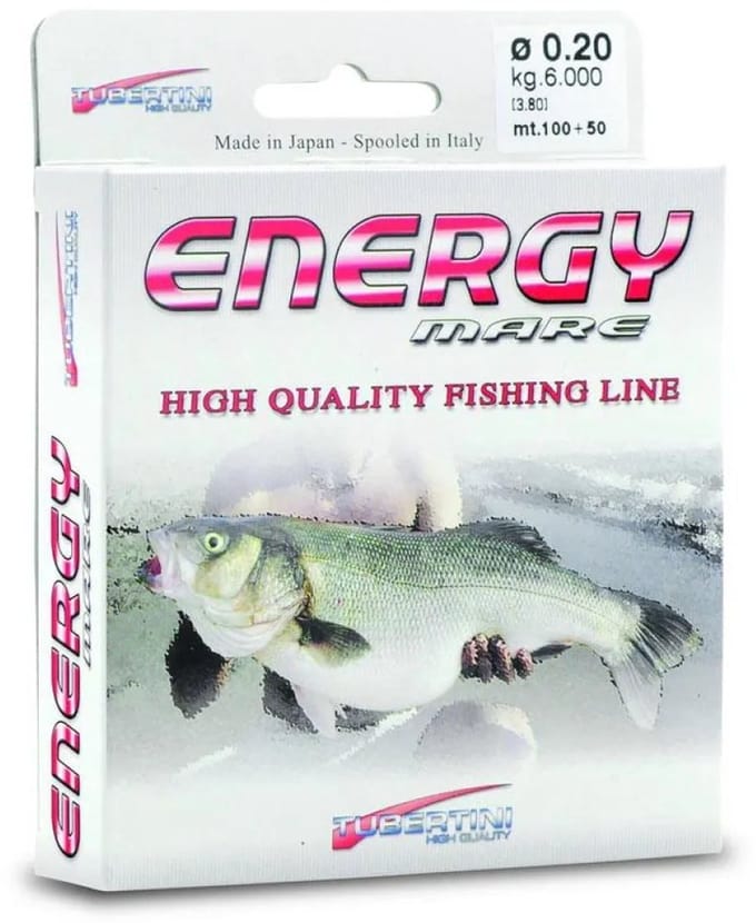 Tubertini Energy Mare Monofilament 250 M Transparant 0.280 mm