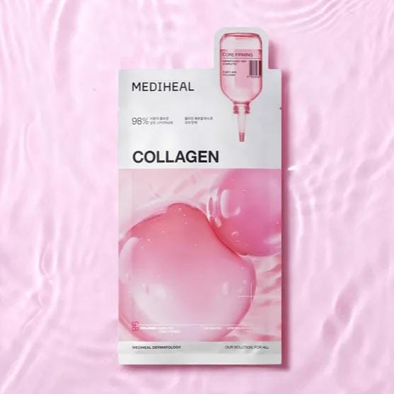 [MEDIHEAL] Essentieel Masker Collageen Kern Verstevigend 24ml*10ST pink