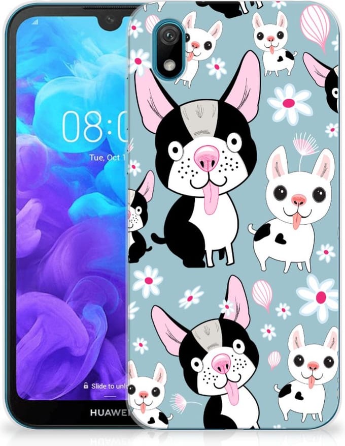 Huawei Y5 (2019) TPU Hoesje Hondjes