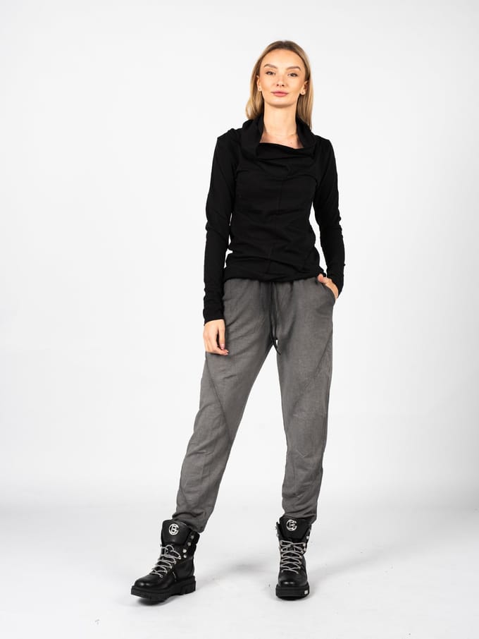 La Haine Inside Us broek LW575 Vrouw zwart