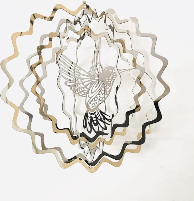Cosmo Spinner - ca. 8" / 20 cm kolibrie hummingbird windspinners