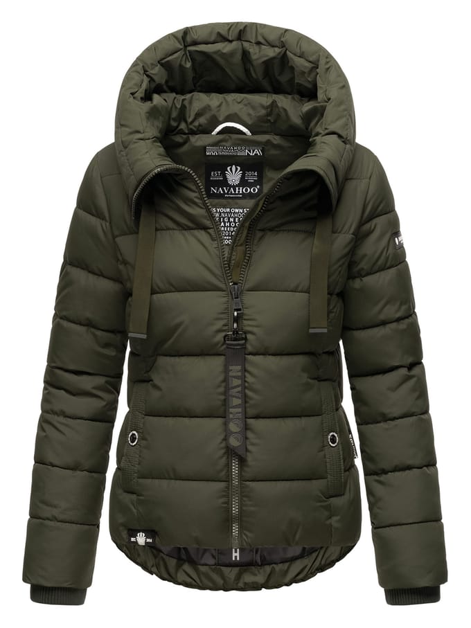 Navahoo dames gewatteerde jas Amayaa – Elegant & Licht Gevoerd