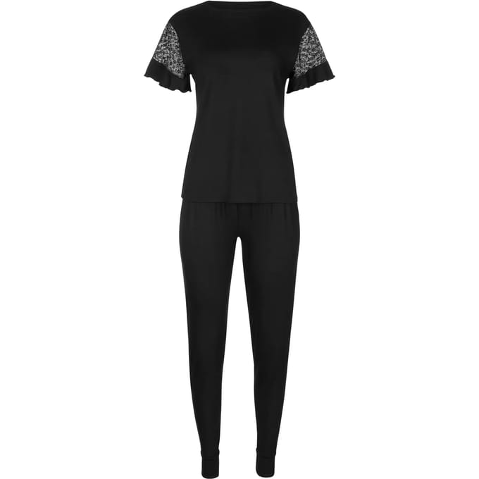 Pyjama-sets Lisca Pyjama broek top slipe mouwen Smooth Cheek