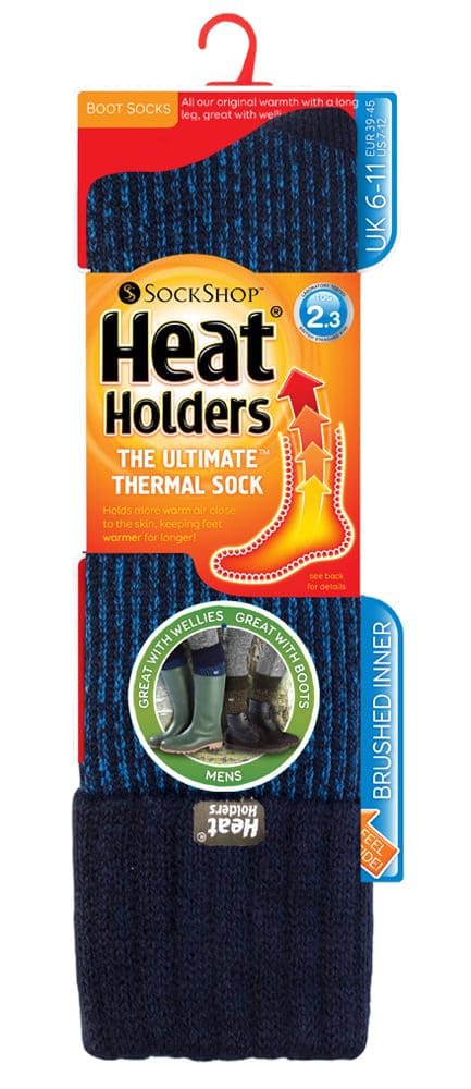 Heat Holders - Thermische laarzensokken voor heren - Marine