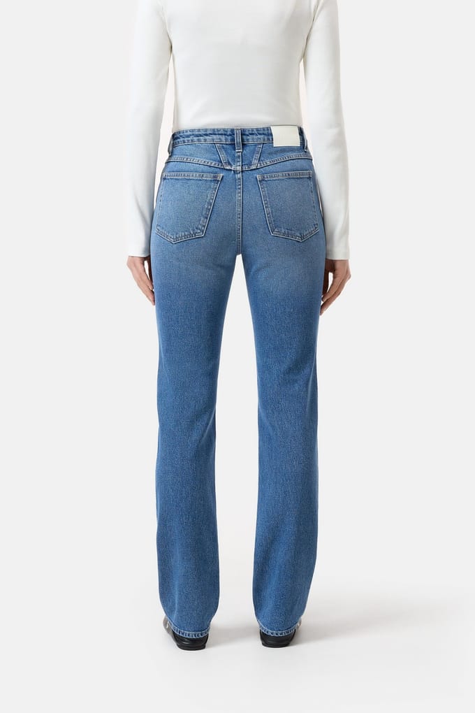 Closed Jaylen Mid Blue Maat: W26L32 | Skinny Broeken Outlet | Dames | Blauw
