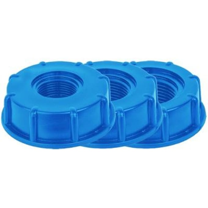 Bradas IBC Adapter Set – S60x6 – ½″, ¾″ & 1″ Binnendraad