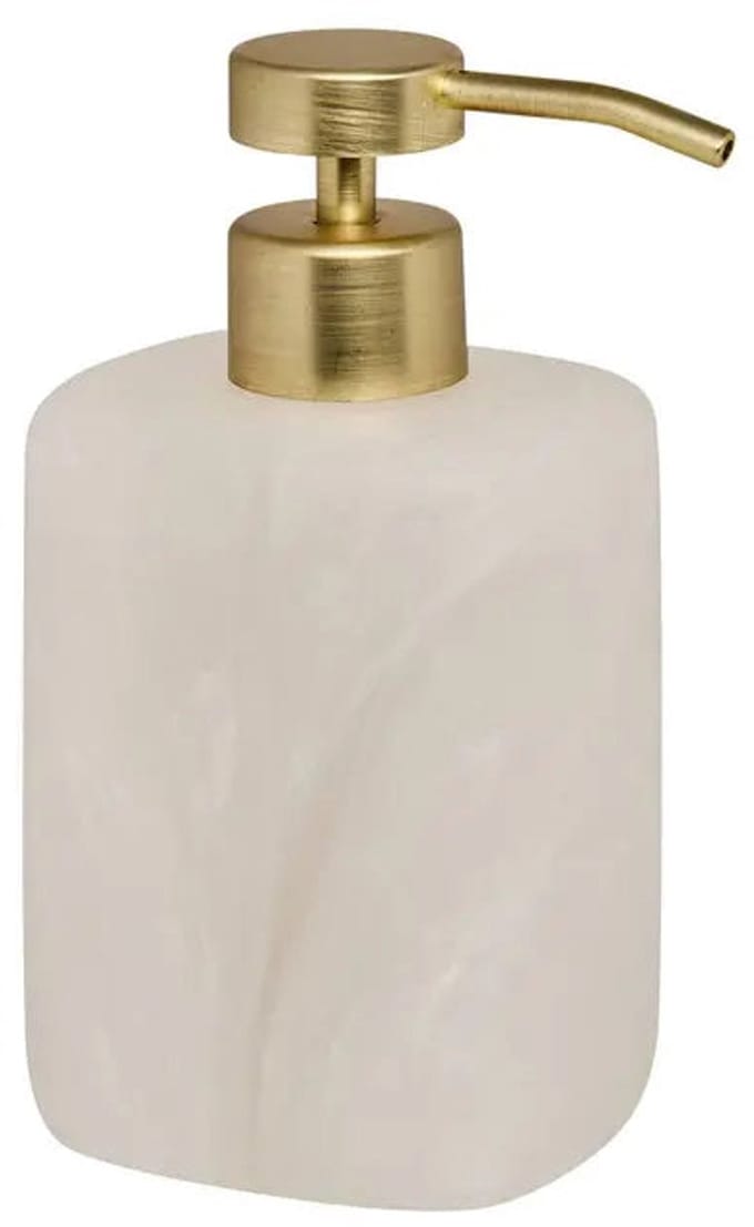 5Five Cloudy Zeeppomp/Zeepdispenser 370ml - 8x7x17cm - Wit