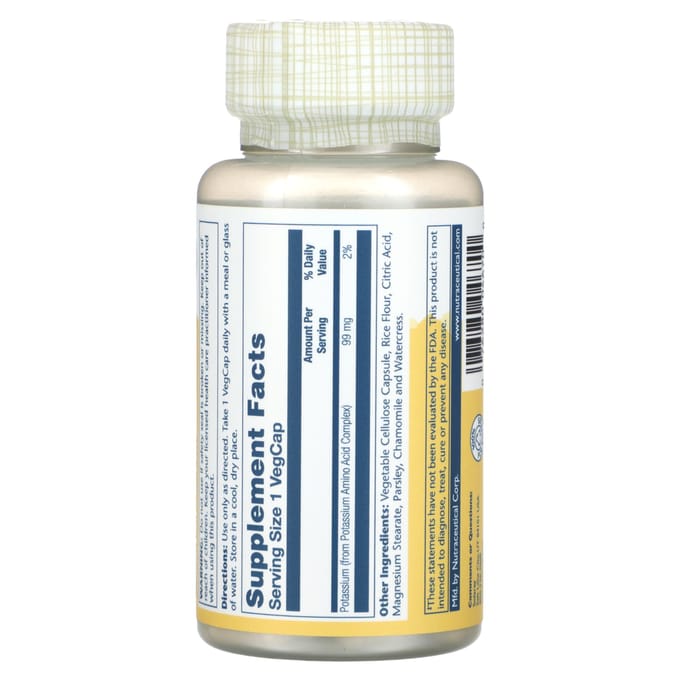 Kalium, 99mg, 100 Groentecapsules