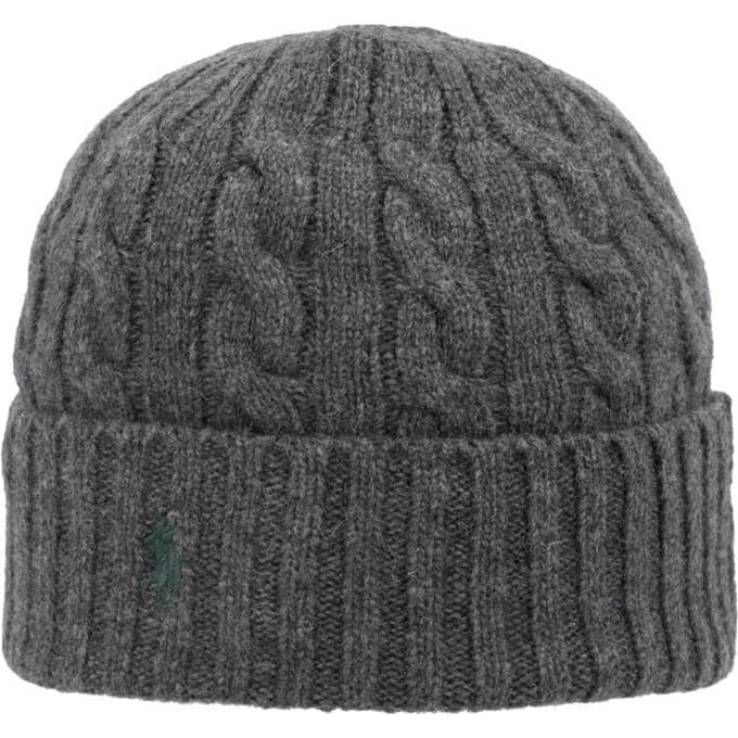 Polo Ralph Lauren Bonnet en Tricot Câblé Pc1563 012 PC1563-012 gray