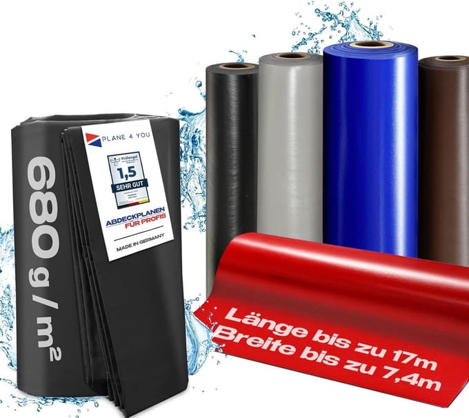 Waterdicht PVC Zeil op Maat met Ogen - Sterk en Weerbestendig