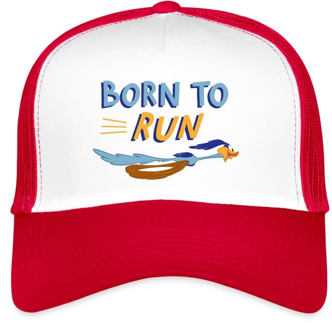 Looney Tunes Road Runner Born To Run Trucker Cap